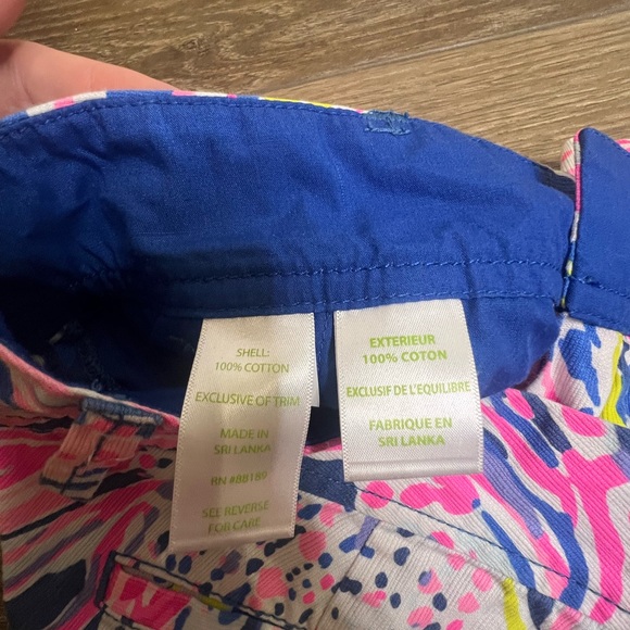 Lilly Pulitzer Callahan Shorts "Indigo Sunken Treasure" - Picture 7 of 12
